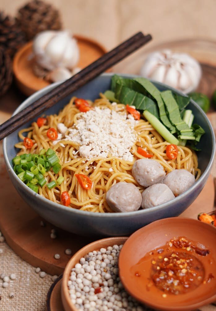 Cooked Food in a Bowl
